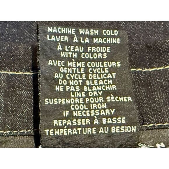 Vintage Sport Collection Dark Blue Denim Trench Coat Size 14 Fall - Picture 16 of 16